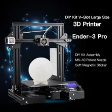 Ender-3 Pro/Ender-3X/Ender-3 3d принтер DIY Kit v-слот prusa I3 обновление резюме мощность Off большой размер печати 220*220*250 мм