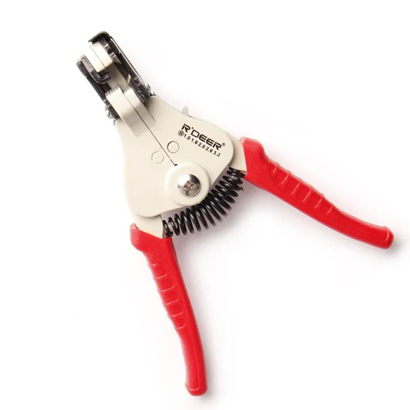 Rdeer Провода зачистки Щипцы для наращивания волос 1.0/1.6/2.0/2.6/3.2 мм автоматический кабель Провода зачистки обжимной инструмент многоцелевой