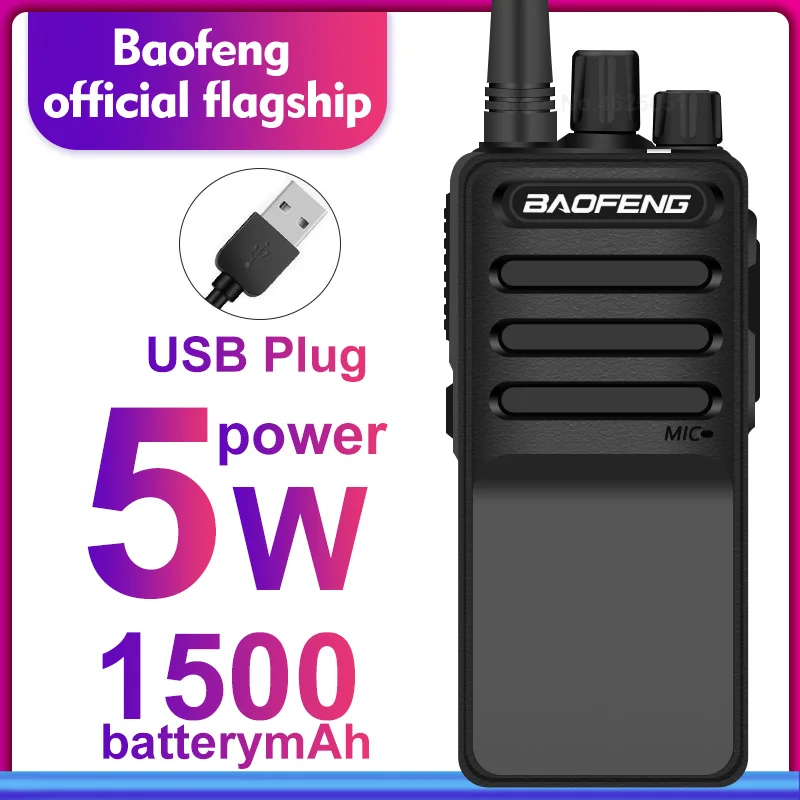 

Baofeng BF-C2 mini Walkie Talkie 5V USB Fast Charge UHF 400-470MHz Radio Communicator Transceiver Upgrade of BF-888S bf888s