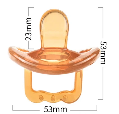 Новая детская соска для новорожденных мальчиков и девочек, соски-пустышки, Пищевая силиконовая соска, Ортодонтическая Соска для детей 0-36 месяцев - Цвет: Full soft silicone 3