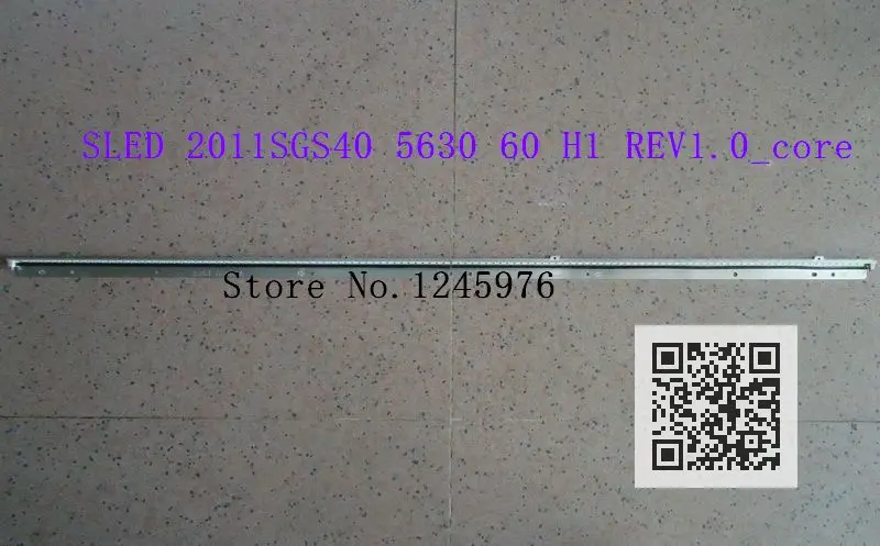 2 шт/комплект 40 "LJ64-03567A H1LTA400HM08 светодиодный полосы S светодиодный 2011SGS40 5630 60 H1 REV1.0 _ core 1 шт. = 60 светодиодный 455 мм