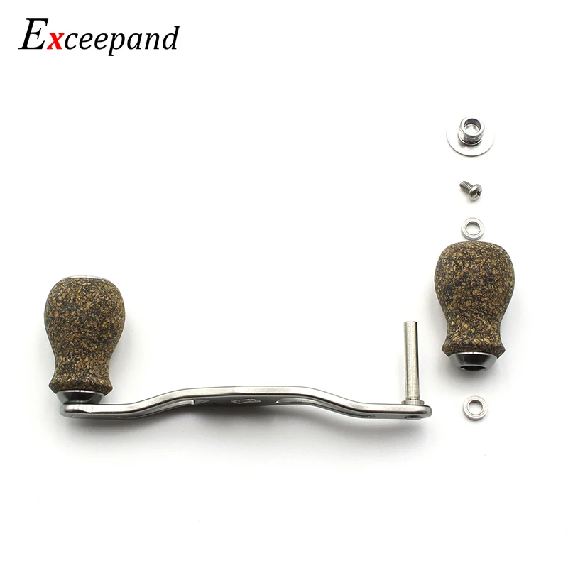Exceepand Rubber Cork Knob Grip Fishing Reel Handle for Abu Garcia Daiwa Saltwater Baitcaster Reels Exceepand Rubber Cork Knob Grip Fishing Reel Handle for Abu Garcia Daiwa Saltwater Baitcaster Reels
