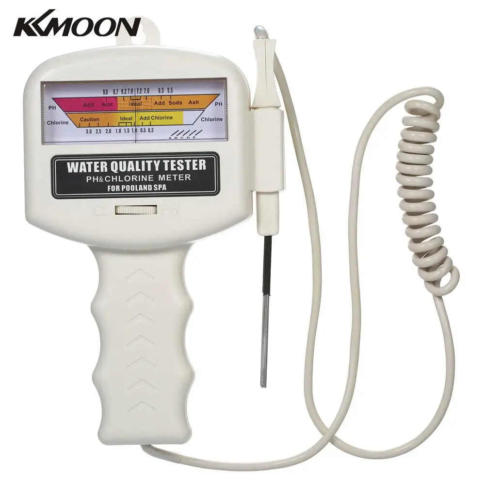 PH Meter Water Quality Tester pH/CL Meter CL2 Chlorine Tester Water