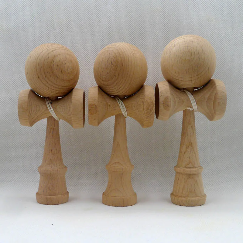 

Unpainted Beech Kendama,Beech Bland Kendama,3 versions optional,V2 , V3 and VIVEWOOD Beech Kendama
