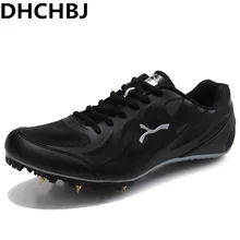 Новинка, мужская обувь с шипами для трека и поля, брендовая Уличная обувь для трекинга, светильник Feiyue, Черная мужская обувь с шипами, спортивная обувь