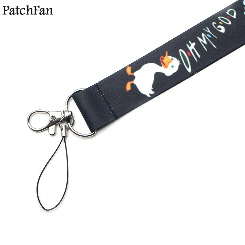20 шт./лот Patchfan с надписью ТВ шоу Friends (брелок талреп лямки лента шейный ремешок para