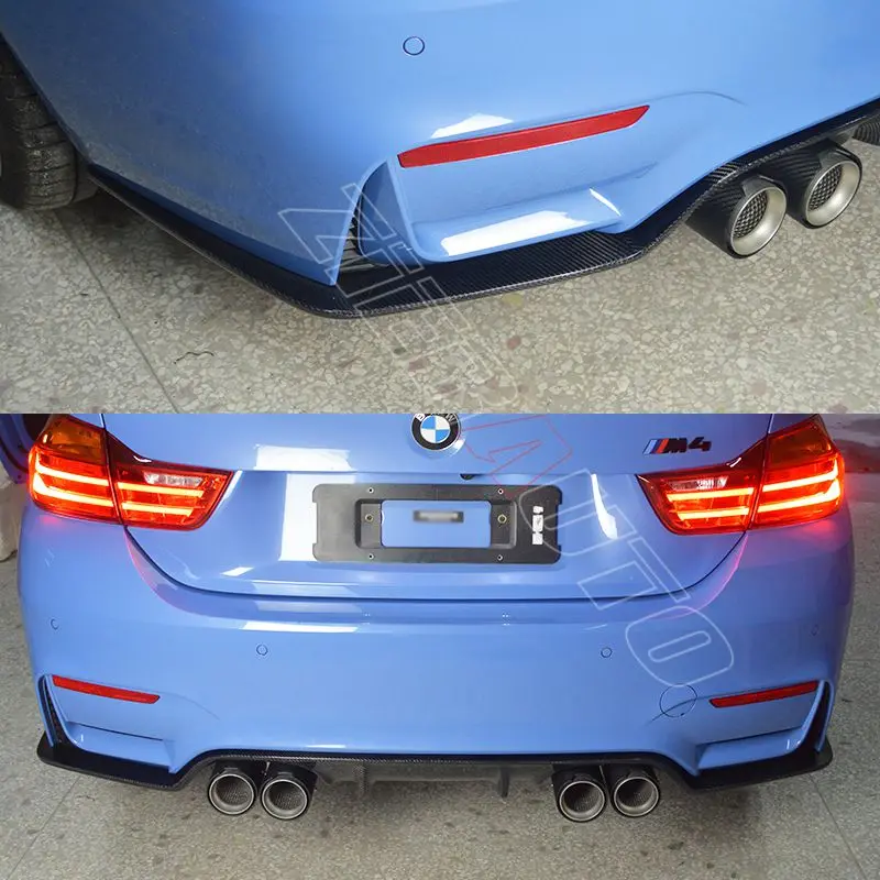 Углеродное волокно exhut наконечники для BMW M2 M3 M4 M135i M235i M140i M240i глушители матовая/глянцевая 4 шт. набор углеродных деталей