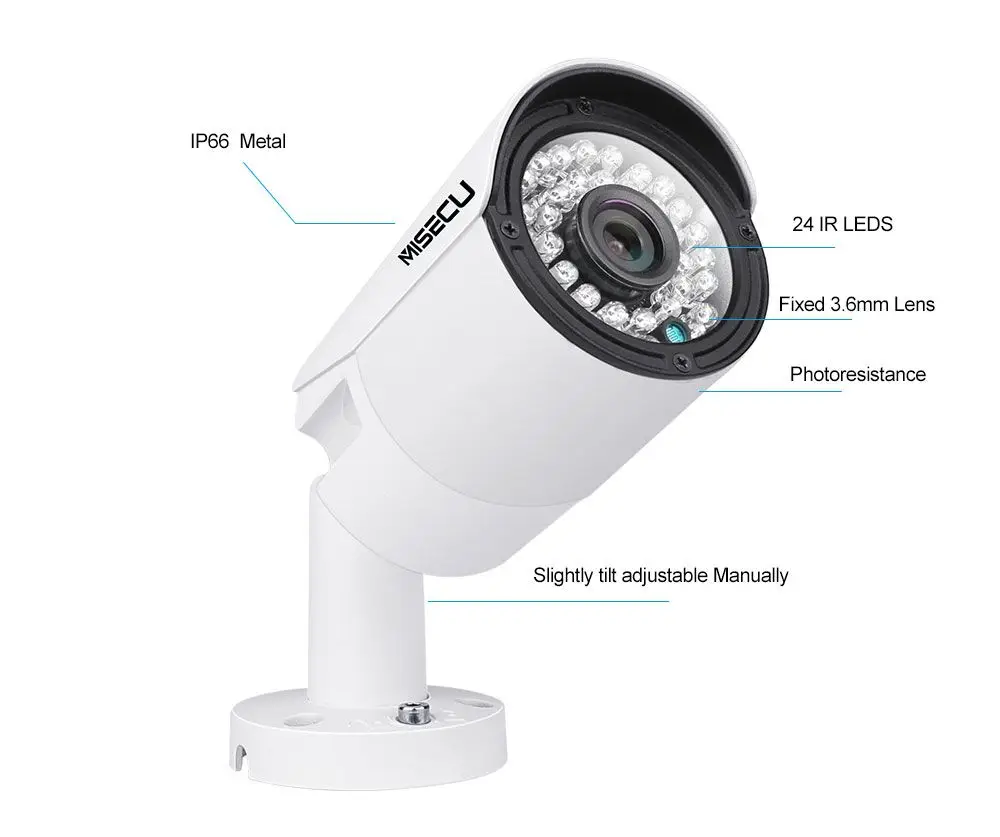 MISECU 8CH 1080P CCTV камера система аудио запись 2MP пуля PoE IP камера водонепроницаемый открытый ночное видение комплект видеонаблюдения