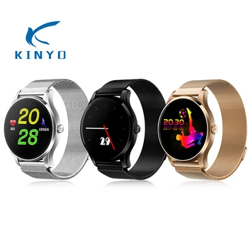 

3D curved touch screen well-designed watch heart rate monitor smart watch physical fitness training measuring popular man watch