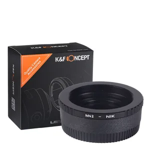 Image 5 - K & F CONCEPT M42 to لمحول تركيب Nikon مع غطاء زجاجي, حلقة محول عدسة الكاميرا نيكون D5100 D700 D300 D800 D90 DSLR