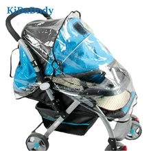 Детская коляска для новорожденных автомобильный Зонт дождевик тележка Расширенный Зонт автомобиль багги дождевик(TCL19031