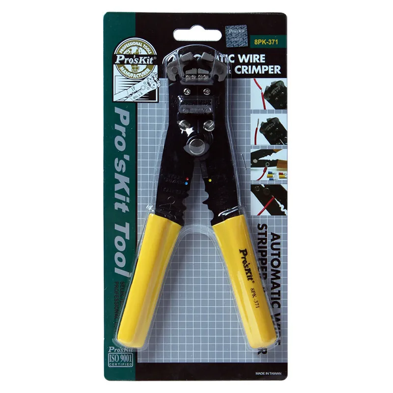 Pros'kit плоскогубцы для зачистки проводов 8PK 371D 371 multi function automatic Обжимные щипцы (0 2 6