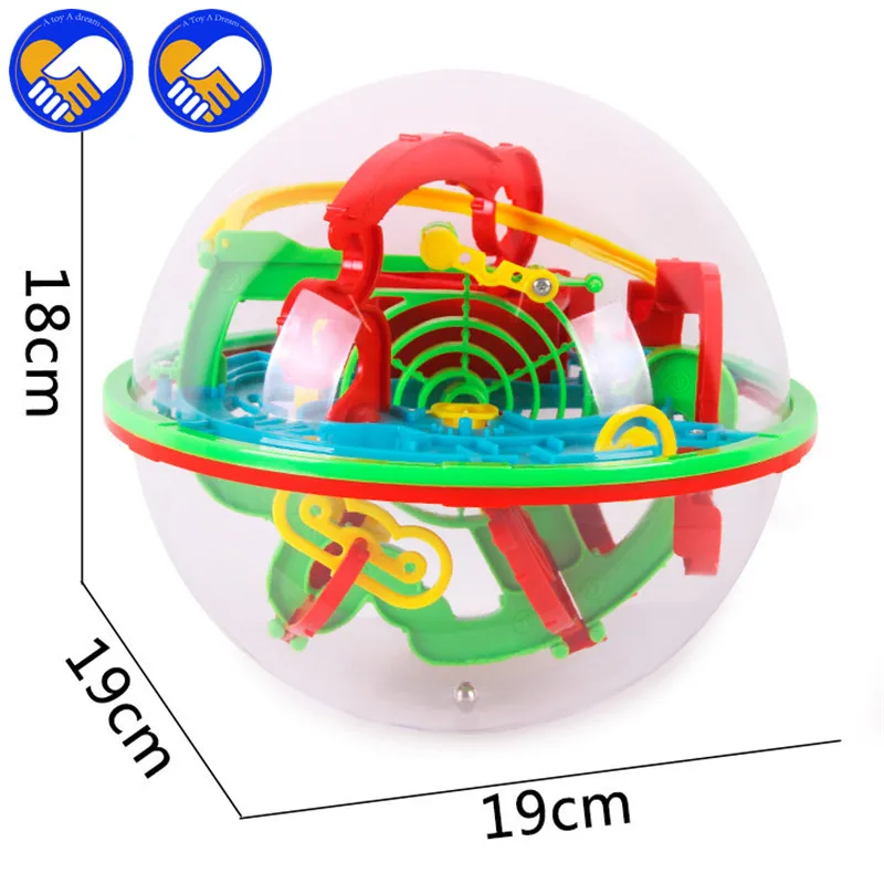 3D волшебный лабиринт шар Perplexus Интеллектуальный детские игрушки мраморная