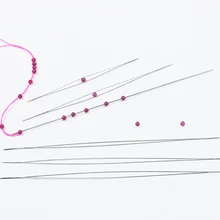 BTFBES 5 шт., ювелирные изделия с центральным отверстием, иглы для бисероплетения, булавки из нержавеющей стали, ювелирные браслеты, бусины ручной работы, аксессуары для самостоятельного изготовления