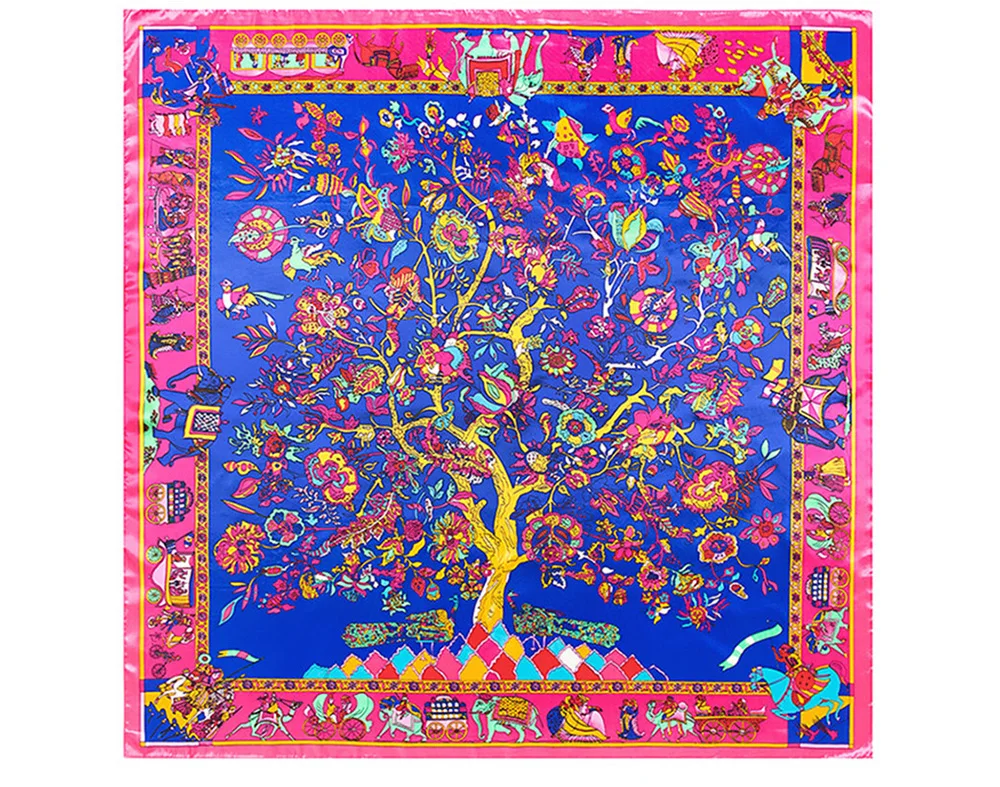 Floral Print Scarf (8)