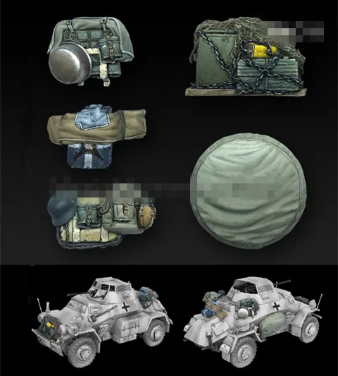 

1:35 Resin Figure Model Kit Unassambled Unpainted //B121
