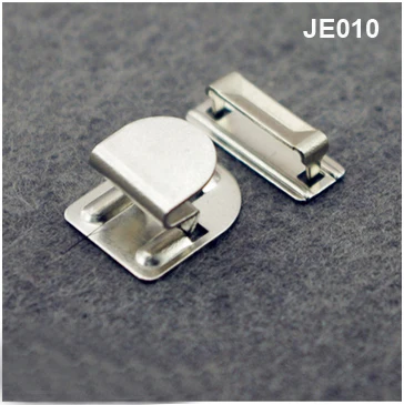 

DIY 80sets/lot #8015 high quality 4-part trousers hooks metal brass nickle color free shipping HE-007