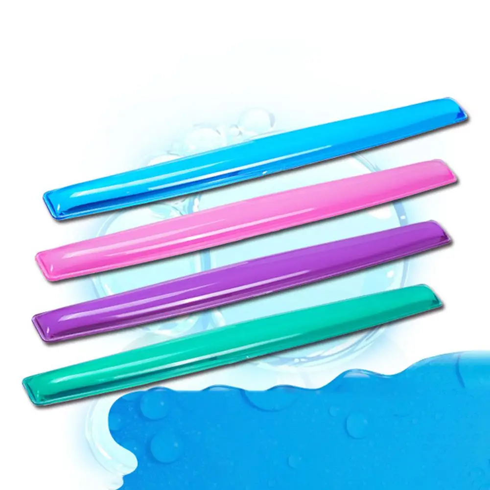 

Innovative Transparent Silicone Keyboard Pad Wrist Rest Pad Hand Support Pad