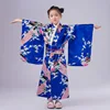 Vestido de Cosplay para niña pequeña, Kimono japonés Vintage Yukata chico niña, trajes de baile, novedad de 2022 ► Foto 2/5