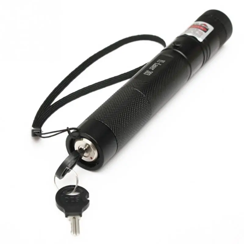 

Adjustable Focus Light Star Cap New G303 Red Laser Pointer Pen Beam 532nm