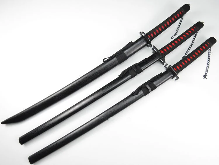 Аниме косплей нож Kurosaki Ichigo Katana лезвие оружие реквизит для косплея деревянный меч
