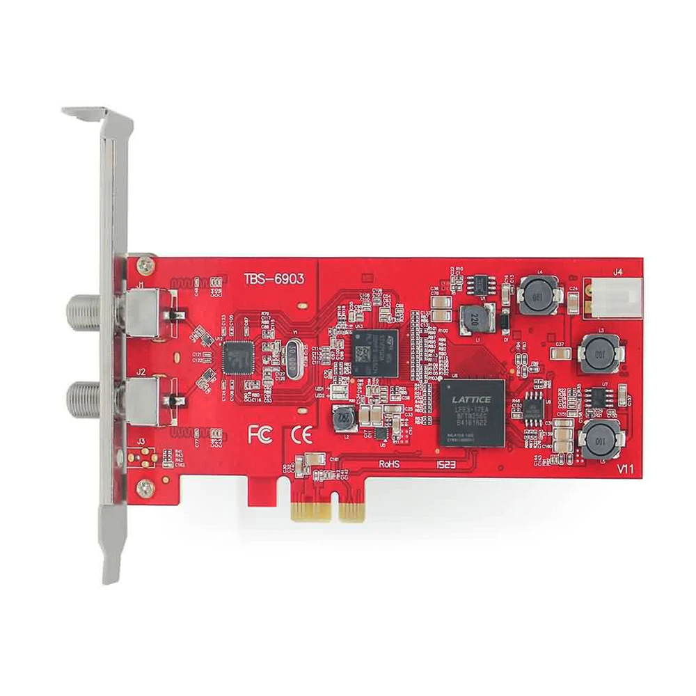 TBS6903 Professional DVB-S2 Dual Tuner PCI-e Card CCM/VCM/ACM 16APSK/32APSK