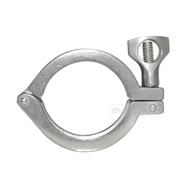 

MEGAIRON 2" Tri Clamp Clover for Ferrule OD 64MM Stainless Steel SS SUS 316