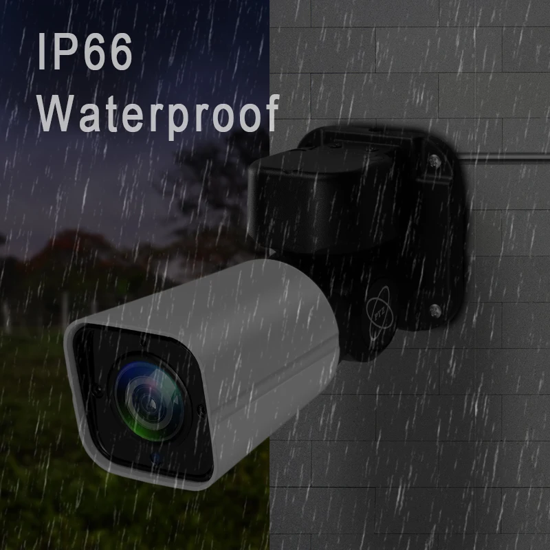 BFMore 4CH H.265 PTZ 5.0MP POE 4X Zoom NVR Kit CCTV система IP камера для наружного видеонаблюдения