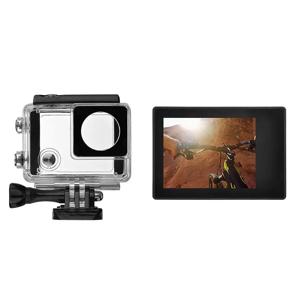 

HOT New 2.0 inch External Non Touch Screen LCD Monitor for GoPro Hero 4+ 3 with Case