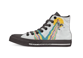 

I Feel Good Novelty Design Casual Canvas Shoes Custom shoes Drop Shipping