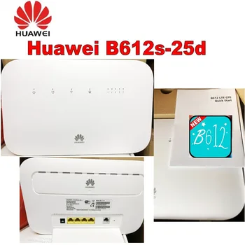 Billig Lot Von 100 Stücke Entsperrt Huawei B612 B612s-25d 4G LTE Cat.6 300Mbs CPE Wireless Router PK B310 B315
