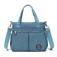 Брендовые Аутентичные сумки через плечо женские дорожные сумки размера плюс многофункциональные водонепроницаемые нейлоновые сумки-мессенджеры