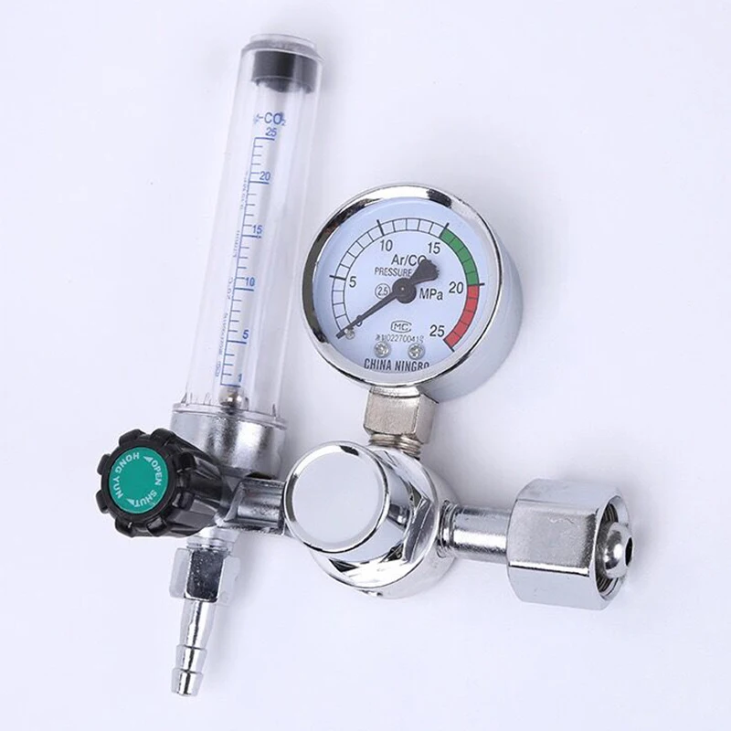 

High Quality Welding Gas Meter Argon CO2 Pressure Flow Regulator MIG MAG Weld Gauge 0-25 Mpa For Power Tool