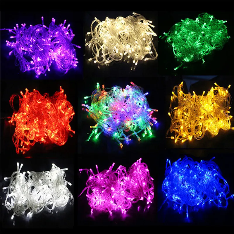 Hi-lumix 110V 220V Christmas led string light 20M 30M 50M fairy lighting waterproof outdoor decoration 8 modes Party Wedding Bar Hi-lumix 110V 220V Christmas led string light 20M 30M 50M fairy lighting waterproof outdoor decoration 8 modes Party Wedding Bar