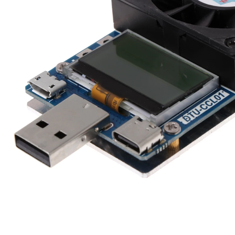 

QC2.0/3.0 Triggers 35W Constant Current Dual Adjustable USB Electronic Load Test