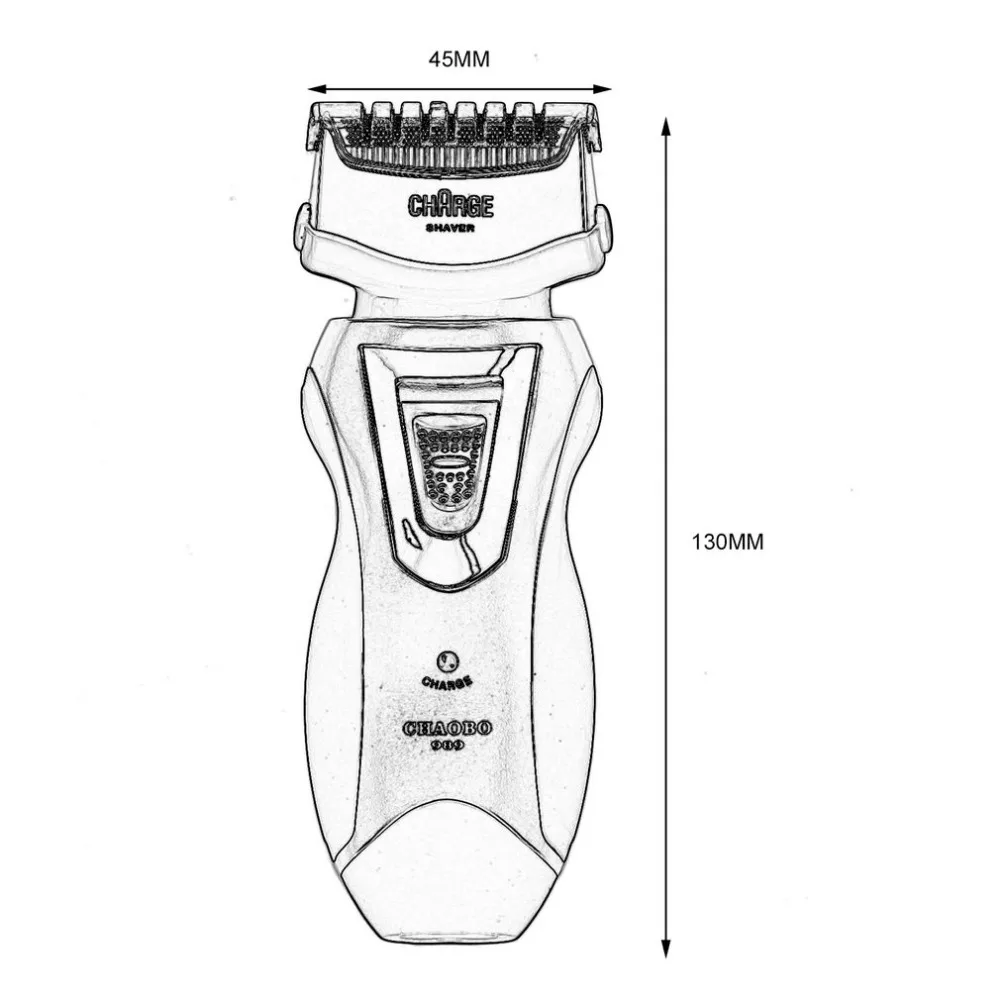 Мужская аккумуляторная электробритва с двойной сеткой лезвия бритвы грумер США вилка с точностью нержавеющая сталь сетки лезвия