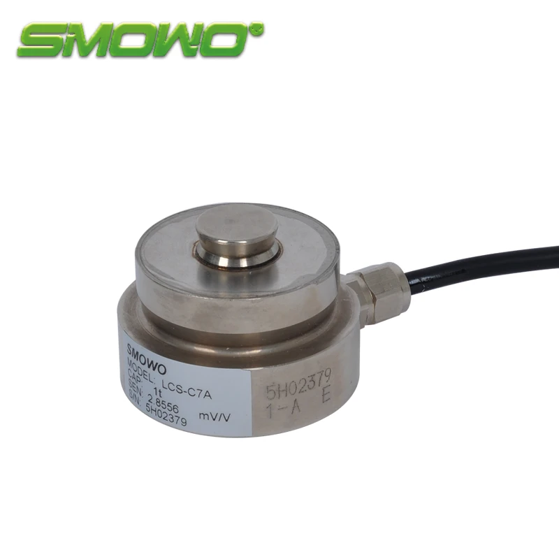 

Load cell SMOWO sensor weight force LCS-C7A (1/2.2/3.3/4.7/10/22/33/47/68/100/150t)