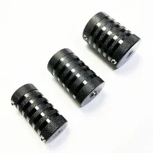 Новинка! Рифленая черная алюминиевая Татуировка ручка и трубка машина