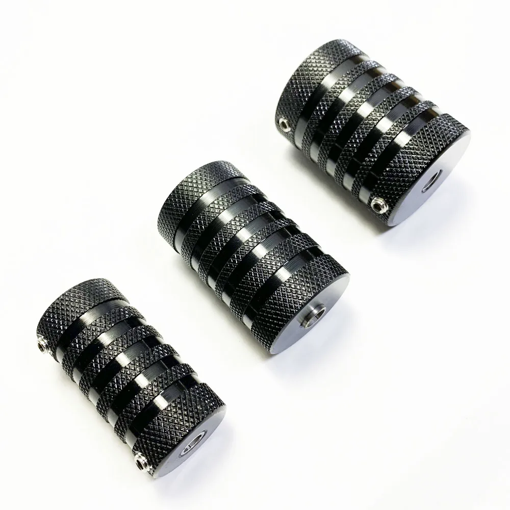 

Free Shipping NEW! KNURLED BLACK ALUMINIUM TATTOO GRIP & TUBE machine