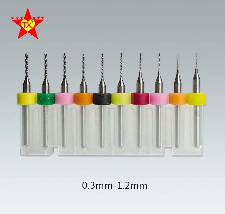 Mini PCB drill bit 0.3-1.2mm 01