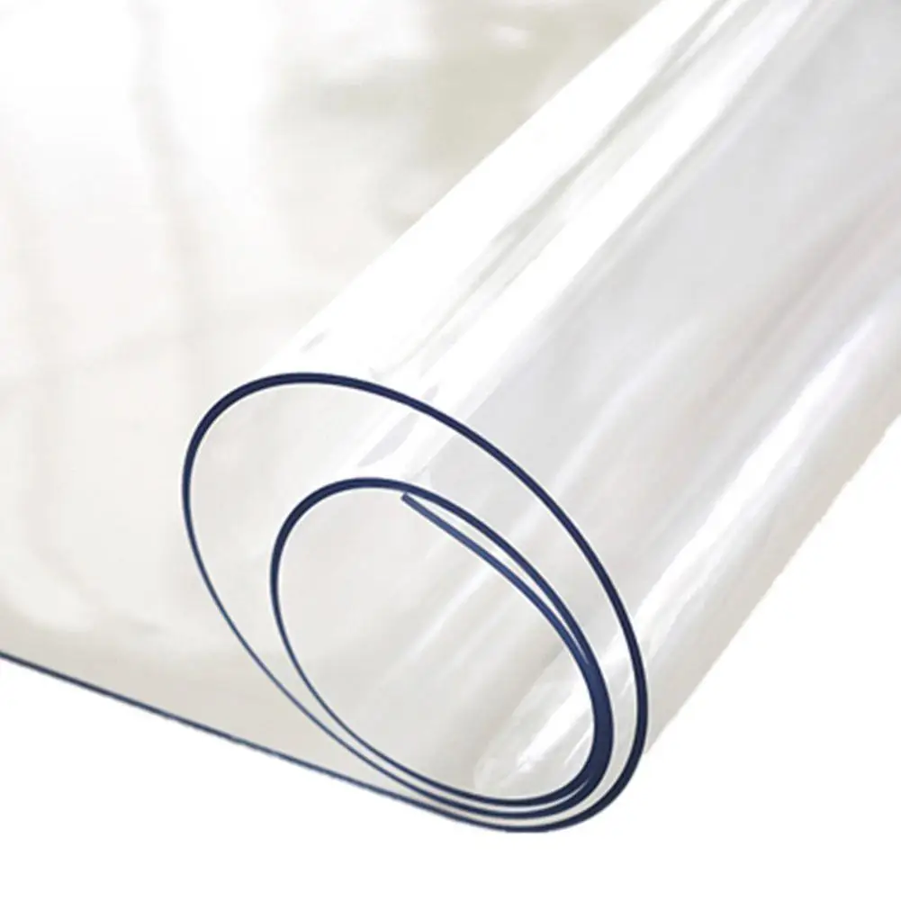 Modern Pvc Transparent Kitchen Table Cover Waterproof Oil Cloth Soft Glass Tablecloth 1.5 Mm Ship By Roll 40 Modern Pvc Transparent Kitchen Table Cover Waterproof Oil Cloth Soft Glass Tablecloth 1.5 Mm Ship By Roll 40