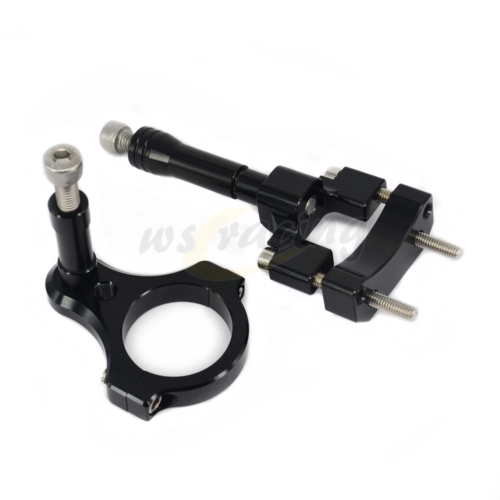 Motorcycle Steering Damper Stabilizer Holder Bracket Mounting For YAMAHA YZF R3 2013 2015 2013