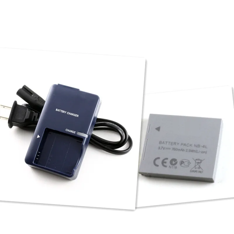 NB 4L NB 4L Camera Battery +charger for Canon 100 300 310 330 HS