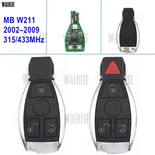 WALKLEE автомобильный пульт дистанционного управления смарт-ключ для Mercedes Benz W211 4matic CDI E200 E220 E230 E240 E270 E280 E320 E350 E400 E500 E550