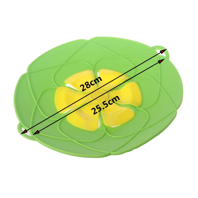 Silicone-Lid-Spill-Stopper-for-Pan-Pot-Cover-26cm-Diameter-Cooking-Pot-Lids-Utensil-Kitchen-Accessories