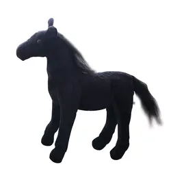 1 шт. моделирование Пони Зебра Кукла талисман лошадь кукла ребенок зодиака лошадь плюшевые игрушки куклы подарок на день рождения