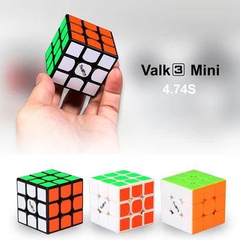 

Qiyi Cube Valk 3 mini 4.74S Commemorative Edition Magic Cube Pocket Mai Shen 3rd Speed Cube Educational Puzzle Toys Cubo Magico