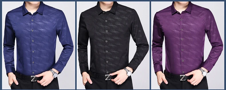 2019 хлопок, приталенная Мужская рубашка с длинным рукавом, платье, camisa social masculina blusas, повседневные мужские рубашки, Джерси, одежда 72237