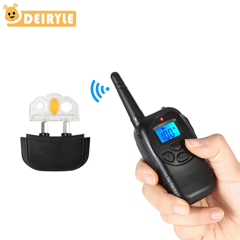 DEIRYLE New Dog Training Collar 300m Training Collar With Remote,Electronic Dog Collar Dog Shock Collar for 10-100 Pounds Dogs