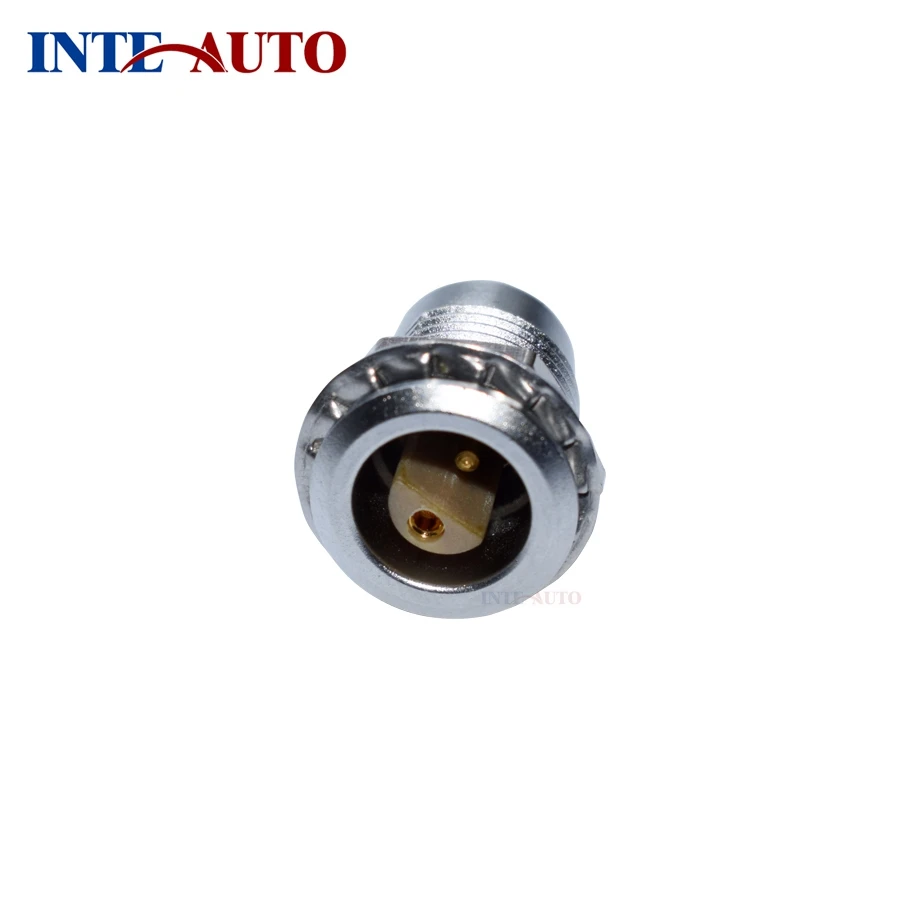 

Equivalent 1S series audio video half-moon connector,2 pins M12 circular female socket receptacle,ERA.1S.302
